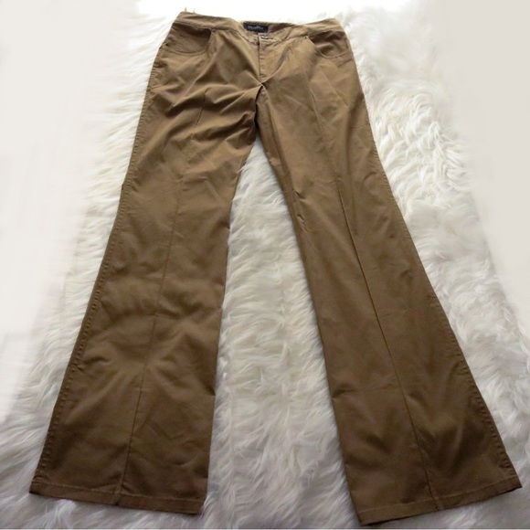 Ideology Tan Bootcut Trousers - Picture 2 of 4